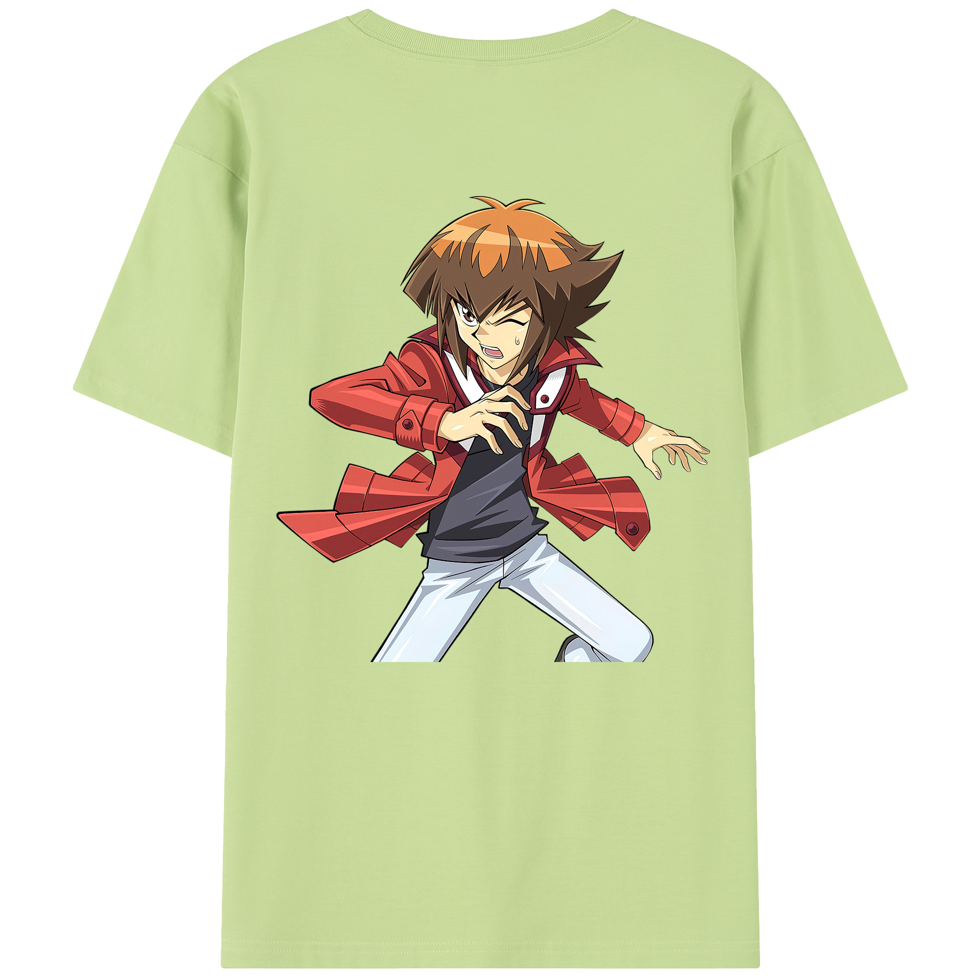 （画像用） 遊☆戯☆王 Yu-Gi-Oh! 綿100％半袖Tシャツ（背面プリント）